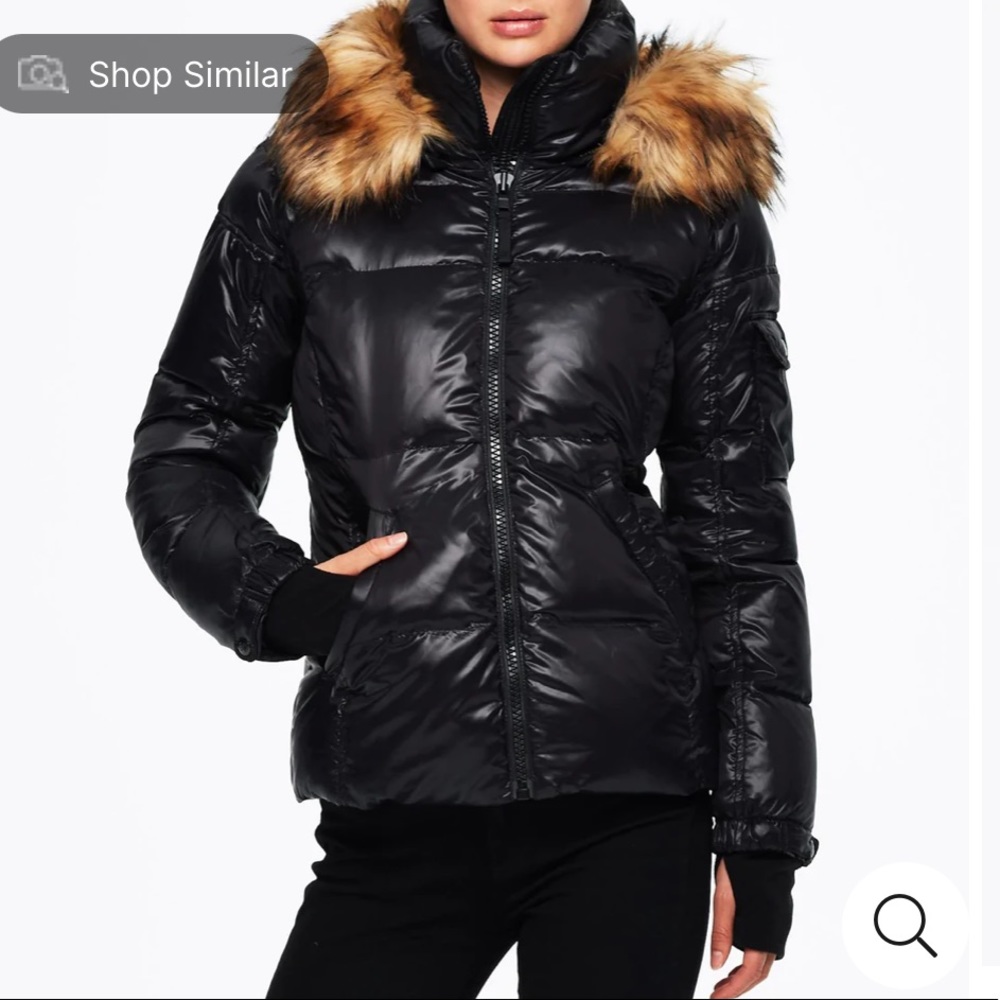 Black S13 Puffer Jacket